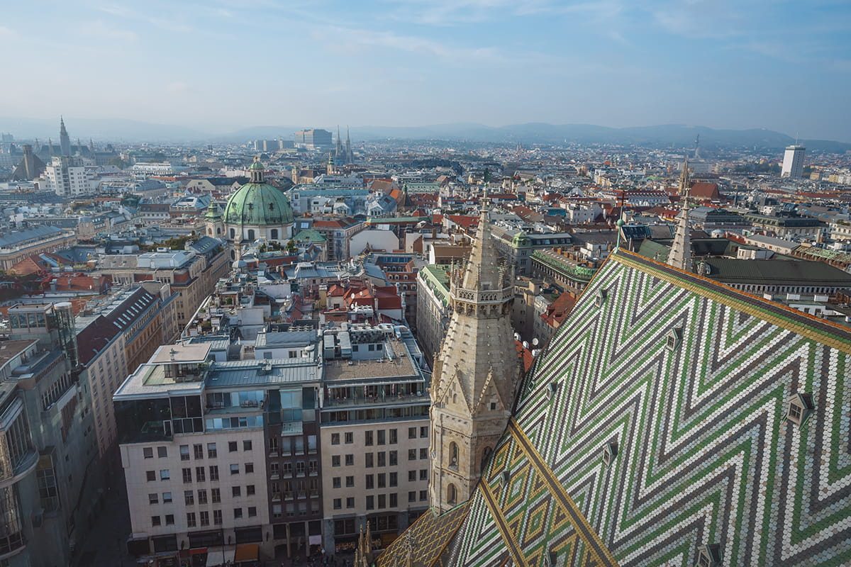 Vienna skyline